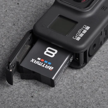 Batmax 2ks 1680mAh Batériu pre GoPro Hero 8 Li-ion Batéria Hrdina 8 Black Akku Príslušenstvo + USB Triple Nabíjačku so Typu C Port