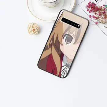 Anime Toradora Aisaka Tajga Sklo Telefón puzdro pre Samsung Galaxy S20 Ultra S10 S9 S8 S7 Plus Okraj S10 E Poznámka 8 9 10 Pro Kryt