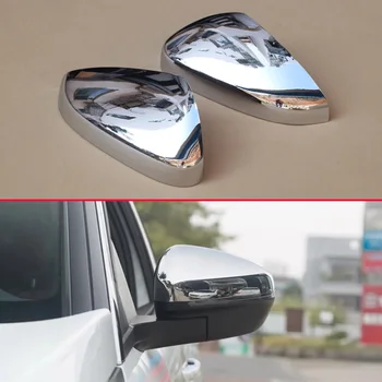 ABS Auto Styling Spätné zrkadlo pokrytie Trim/Spätné zrkadlo Dekorácie pre Peugeot 4008 5008 2017-2019 Spätné Spätné Prekrytie