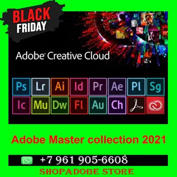 Adobe Creative Cloud 2021 Master Collection Windows Originel | Plná Verzia | Životnosť Aktivácia | ️Viacjazyčný|