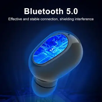 L21 TWS Bezdrôtové Bluetooth Slúchadlá 5.0 Tlačidlo Ovládací Slúchadlá S Mikrofónom Potlačením Hluku 350mAh Power Bank Vodotesné Slúchadlá