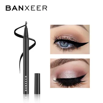 BANXEER Nepremokavé Kontúrovacia Ceruzka Kozmetické Matte Black Eye Liner Ceruzka Dlhotrvajúci make-up Rýchlo Vyschnúť Očné linky Pero