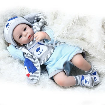 50 realisticky bebe reborn bábiky baby boy bábika realistické silikónové mäkké rozkošný reálne novorodenca veľkosť plyšová detská