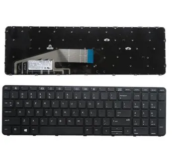 NOVÉ PRE HP ProBook 450 G3 G4/455 G3 G4/470 G3/470 G4 notebook čierna Klávesnica s podsvietením RU US LAYOUT