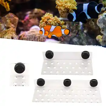 Akvarijné Ryby Nádrž Coral Stojan, Držiak Magnet Akryl Silný Sací Coral Frag Rack Akváriových Rastlín Stojan