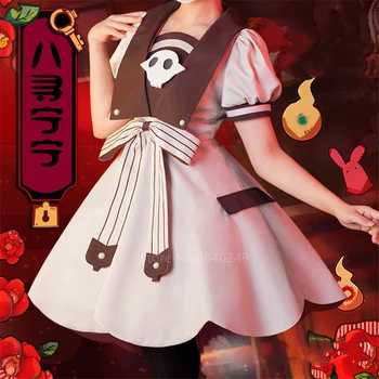 Anime Wc-Viazané Hanako-kun Cosplay Kostým, Šaty Dievča Jibaku Shounen Yashiro Nene Školskú Uniformu s Parochňu Ženy Halloween Nastaviť