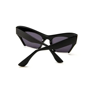 RBRARE Semi-bez obrúčok Cat Eye slnečné Okuliare Ženy/Muži 2021 Retro slnečné Okuliare Jazdy Nakupovanie Slnečné Okuliare Gotický Gafas De Sol Mujer