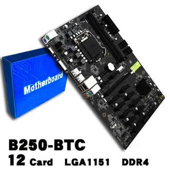 HORÚCE!Pre Asus B250 BANSKÝ ODBORNÍK Pôvodná Používané Ploche Intel B250 B250M DDR4 Doske LGA 1151 i7/i5/i3 USB3.0 SATA3
