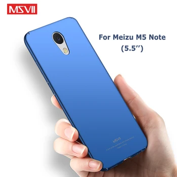 Meizu M5 Poznámka puzdro Msvii Ultra Tenké Matné Prípadoch Pre Meizu M5 Prípade Meizu M5 Note5 Pevného PC Kryt Pre Meizu Poznámka 5 Prípadoch