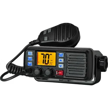 Posledných RS-507M VHF Morské Rádio S GPS 25W Walkie talkie Vodotesný IP67 Mobilných Loď VHF Rádiové Stanice