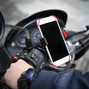 Bike & Motocykel Telefón Mount pre iPhone Xs Samsung Galaxy Univerzálny Držiak na Riadidlá pre ATV GPS Požičovňa Podporu