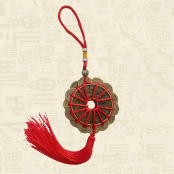 Čínske Feng Shui Mince Závesné Dekorácie Šťastie, Ozdoby Na Bohatstvo A Úspech Dom Úrad Auto Feng Shui Prvok
