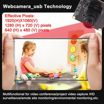 2MP Non Skreslenie USB3.0 Sony IMX291 Fotoaparát vysoké fps 50fps 1920*1080 UVC plug play mini usb3.0 modulu fotoaparátu