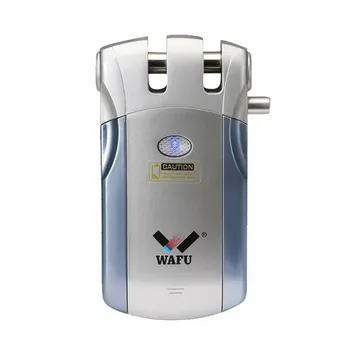 Wafu WF-019 Bezdrôtový Elektrický Dverný Zámok Smart Keyless Bezpečnostné Dvere Zámok s 4 Vzdialenej Radiče Západka Jednoduchá Inštalácia