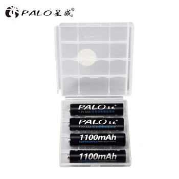 PALO AA Nabíjateľná Batéria 3000mah+4pcs nabíjateľné batérie AAA AA Batérie Nabíjačky Pre 1.2 V, NIMH AA AAA Nabíjateľné Batérie