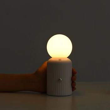 Xiao YouPin Noc Ľahký Dotyk Kontrolka Nočné Osvetlenie Zmeniť Farbu, Jas, Spálne, Stolové Lampy S Bezdrôtovú Nabíjačku