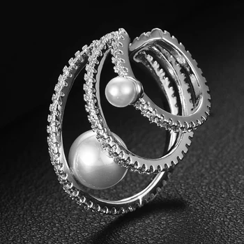 SISCATHY Vysokej Kvality, Moderný Nový Dizajn Pearl Klip Náušnice pre Ženy Šperky Kúzlo Dizajn Svadobné Svadobné Dievča Denne Šperky 2020