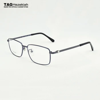 2019 titánové okuliare, rám muži fashion Značky kvalitné okuliare rámy pre mužov Námestie Business okuliare krátkozrakosť okuliare