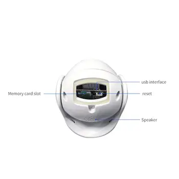 PTZ Solárny Panel Rozhrania Bezpečnostná Kamera Webcam 4X 1080P Nepremokavé Solárne Panely Bezdrôtový Monitor Smart Surveillance Camera