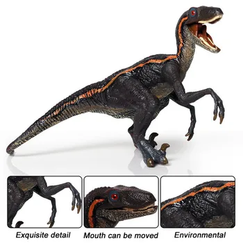 Nové Velociraptor Hnuteľného Čeľuste Dinosaura Akcie Obrázok Prehistorických Zvierat Model Detí Chlapec Hračky Zberateľ Realisticky Dary