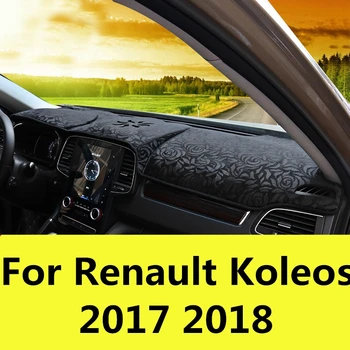 Panel Kryt Mat Pad slnečník Vyhnite sa Svetlo Prístrojovej Doske Koberec Chránič Interiérové dekorácie Pre Renault Koleos 2017 2018