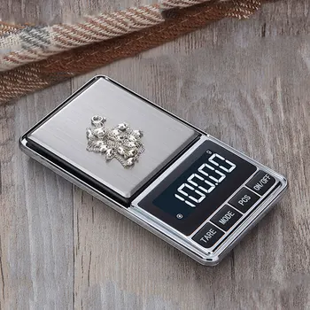 500 g/100 g x 0.01 g Elektronické Šperky Rozsahu Digitálneho Vreckové Váhy Mini Presné Vyváženie Powered LCD Gram Zlata s Hmotnosťou Rozsahu