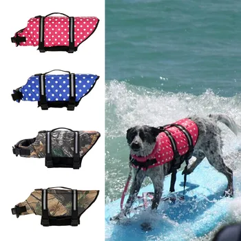 Pes Plavky Pet Bezpečnosti Plavky, Letné Psa Život Bunda Plávanie Plávať Vesta Pet Záchranná Vesta Psa Plávanie Oblek