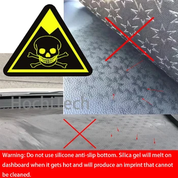Pre KIA KX Kríž Rio X-Line 2017 2018 2019 2020 Anti-Slip Mat Panel Kryt Pad Slnečník Dashmat Chrániť Koberec Príslušenstvo