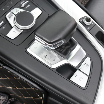 Carbon Fiber Auto Control Radenie Okno Panel Vody Držiak Rám, Kryt Výbava Príslušenstvo Pre Audi a4 b9 2017-2019 Auto-Stling