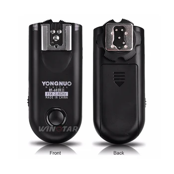 YONGNUO RF-603 II N3 Rádio Bezdrôtové Diaľkové Flash Trigger pre Nikon D7500 D7200 D7100 D7000 D5600 D5500 D5300 D5200 D5100 Z6 Z7