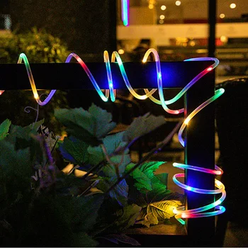 Diaľkové ovládanie nepremokavé Multicolor LED reťazec svetlo Akvárium lampy Vonkajšie nádvorie zobraziť dekorácie osvetlenie