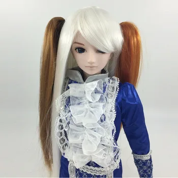 BJD SD bábika parochňu bábika vlasy copu tiger parochňu 20 cm 30 cm 40 cm dlhým chvostom jednej copu bábika príslušenstvo