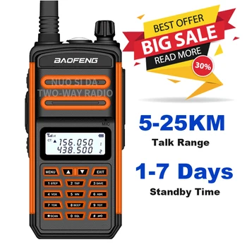 Profesionálne Prenosné Baofeng walkie talkie dlhé vzdialenosti 10 km 30 km 10w Baofeng S5 Plus CB Ham Hf vysielača VHF UHF rádio stanice