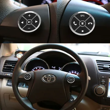 Auto Univerzálny Bezdrôtový Auto Volant, Diaľkové Ovládanie, Tlačidlo Pre Stereo DVD prehrávač, GPS