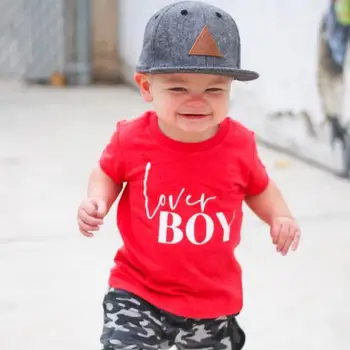 2020 Nové Letné Baby Girl T Shirt Deti Oblečenie Chlapci Tričko Fashion List Tlač Bavlna Krátky Rukáv Deti T Tričko