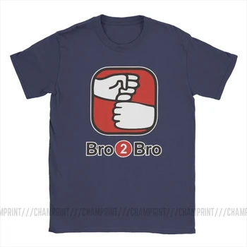 Pánske T-Shirt Bro 2 Bro Silicon Valley Top Ročník Čisté Bavlnené Tričká Krátky Rukáv Aviato Hooli Geek Tv Blbecek Richard Vtipné Tričko