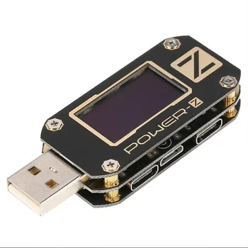 POWER-Z PD USB Napätie a Prúd zvlnenie Dvojité Typ-C Tester KM001C