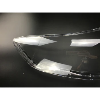 Auto Predných Svetlometov Kryt Na Hyundai Elantra 2012-2016 Svetlomet Tienidlo Lampcover Vedúci svetlo svetlo pokrýva sklo Shell Čiapky