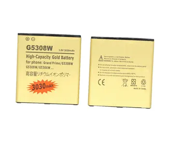 1x 3030mAh Nahradenie Zlato Batéria Pre Samsung Galaxy Grand Prime G530F G531F G530H G5308W J5 () J500F On5 j3 (2016) J320