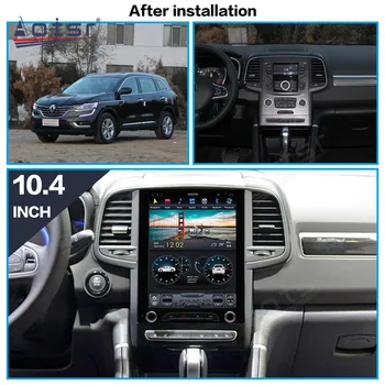 Android 9.0 128G PX6 Tesla Styel Obrazovky Pre Renault KOLEOS 2016 2017 2018 Auto Rádio Stereo Auto Multimediálny Prehrávač, GPS Navigáciu