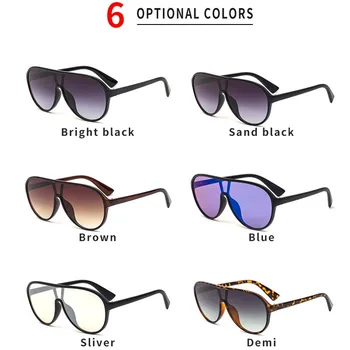 Slnečné okuliare Ženy 2020 UV400 Luxusné Značky Dizajn, Trendy Jeden Kus Veľké Rámom Slnečné Okuliare Odtiene Pre Ženy Vintage gafas de sol