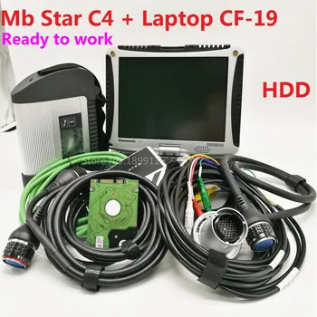 Top-Kvalitné mb star c4 2020 SD pripojenie c4 s najnovším softvérom V2020.12 zahŕňajú vediamo 05.01+DTS diagnostický scanner pre autá