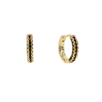 Romantické Šperky 2019 veľkoobchod 11 mm drobné mini kruh 7 farbách striebro, zlato vyplnené klip na kruhu strieborná farba náušnice