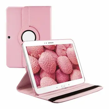 360 Otáčaní Tabletu PU Kožené puzdro pre Samsung Galaxy Tab 4 10.1