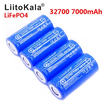 2019 nové LiitoKala Lii-70A 3.2 V 32700 7000mAh LiFePO4 Batérie 35A Kontinuálne Vypúšťanie Maximálne 55A Vysoký výkon batérie Značky