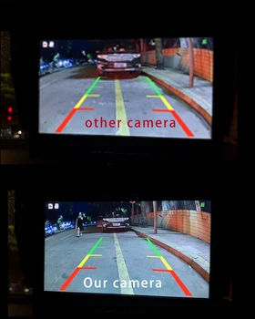 Auto non-svetlo nočné videnie cúvaní parkovacia kamera s 7 palcový auto spätné zrkadlo ccd video automatické parkovanie monitor