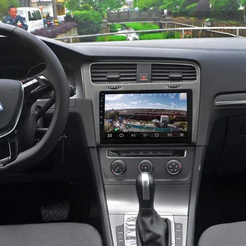 10.2 palcový Android 9.0 autorádia Žiadne DVD Prehrávač, GPS Navigáciu Pre Volkswagen VW GOLF 7 2013 2016 2017 Auto Stereo Audio
