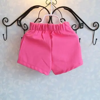 2ks Detské Oblečenie Nastaviť Dievča, Dieťa, Dieťa Polka Dot T-shirt Topy + Ružové Nohavice Šortky