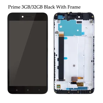 Pre Xiao Redmi Poznámka 5A Prime LCD Displej +Dotykový Displej S montážou Rámu pre Redmi Poznámka 5A Prime