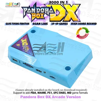 2021 Pandora Poľa DX 3000 v 1 arkádovej hry jamma doske plošného spoja pre arcade machine 3P 4P hru Retro scan line 3D tekken Mortal Kombat